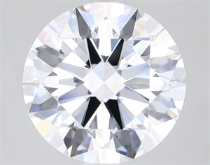 Picture of Natural Diamond 2.01 Carats, Round with Excellent Cut, D Color, VVS2 Clarity and Certified by GIA