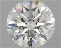 Natural Diamond 2.01 Carats, Round with Excellent Cut, H Color, SI2 Clarity and Certified by GIA