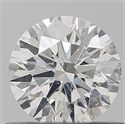 Natural Diamond 0.50 Carats, Round with Excellent Cut, F Color, SI1 Clarity and Certified by IGI