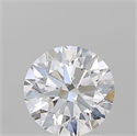 Natural Diamond 2.01 Carats, Round with Excellent Cut, D Color, VVS1 Clarity and Certified by GIA