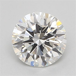 Picture of Natural Diamond 0.40 Carats, Round with Excellent Cut, G Color, VVS2 Clarity and Certified by GIA