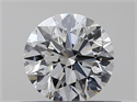 Natural Diamond 0.40 Carats, Round with Very Good Cut, G Color, VVS2 Clarity and Certified by GIA