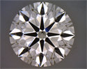 Natural Diamond 2.30 Carats, Round with Excellent Cut, J Color, SI1 Clarity and Certified by GIA