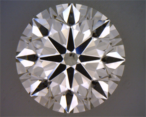 Picture of Natural Diamond 2.30 Carats, Round with Excellent Cut, J Color, SI1 Clarity and Certified by GIA