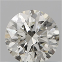 Natural Diamond 0.60 Carats, Round with Excellent Cut, K Color, SI1 Clarity and Certified by IGI