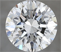 Natural Diamond 3.00 Carats, Round with Excellent Cut, H Color, VS1 Clarity and Certified by GIA