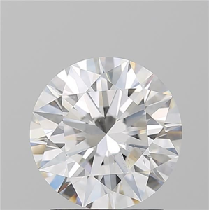 Picture of Natural Diamond 1.82 Carats, Round with Excellent Cut, F Color, SI1 Clarity and Certified by GIA