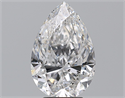 Natural Diamond 4.01 Carats, Pear with  Cut, E Color, SI2 Clarity and Certified by GIA