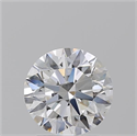 Natural Diamond 2.01 Carats, Round with Excellent Cut, D Color, VS2 Clarity and Certified by GIA