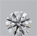 Natural Diamond 3.50 Carats, Round with Excellent Cut, F Color, VS2 Clarity and Certified by GIA