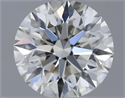 Natural Diamond 0.41 Carats, Round with Excellent Cut, H Color, VS1 Clarity and Certified by IGI