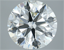 Natural Diamond 5.02 Carats, Round with Excellent Cut, H Color, SI1 Clarity and Certified by IGI