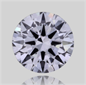 Natural Diamond 0.40 Carats, Round with Excellent Cut, F Color, SI1 Clarity and Certified by GIA