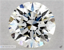 Natural Diamond 0.50 Carats, Round with Excellent Cut, J Color, VVS1 Clarity and Certified by GIA