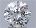 Natural Diamond 2.26 Carats, Round with Excellent Cut, I Color, VVS2 Clarity and Certified by GIA