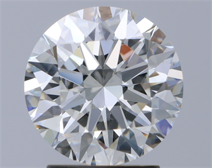 Picture of Natural Diamond 2.26 Carats, Round with Excellent Cut, I Color, VVS2 Clarity and Certified by GIA