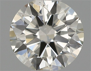 Picture of Natural Diamond 0.40 Carats, Round with Excellent Cut, J Color, VS2 Clarity and Certified by IGI