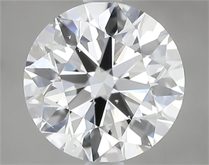 Picture of Natural Diamond 2.01 Carats, Round with Excellent Cut, G Color, SI1 Clarity and Certified by GIA