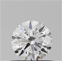 Natural Diamond 0.40 Carats, Round with Excellent Cut, E Color, SI1 Clarity and Certified by GIA