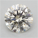 Natural Diamond 0.41 Carats, Round with Excellent Cut, J Color, VS2 Clarity and Certified by GIA