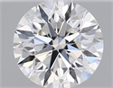 Natural Diamond 0.42 Carats, Round with Excellent Cut, G Color, SI1 Clarity and Certified by GIA