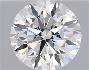 Picture of Natural Diamond 0.42 Carats, Round with Excellent Cut, G Color, SI1 Clarity and Certified by GIA