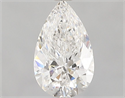 Natural Diamond 1.01 Carats, Pear with  Cut, E Color, VS2 Clarity and Certified by GIA