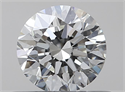 Natural Diamond 0.40 Carats, Round with Excellent Cut, I Color, VS1 Clarity and Certified by GIA