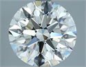 Natural Diamond 2.90 Carats, Round with Excellent Cut, I Color, VS1 Clarity and Certified by IGI