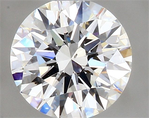 Picture of Natural Diamond 0.43 Carats, Round with Excellent Cut, F Color, SI1 Clarity and Certified by GIA