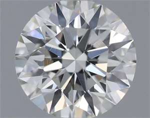 Picture of Natural Diamond 0.45 Carats, Round with Excellent Cut, G Color, VS1 Clarity and Certified by IGI