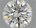 Natural Diamond 0.50 Carats, Round with Excellent Cut, I Color, SI1 Clarity and Certified by GIA