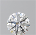 Natural Diamond 3.36 Carats, Round with Excellent Cut, H Color, VVS1 Clarity and Certified by GIA