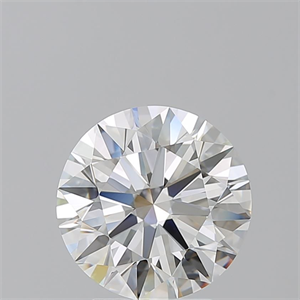 Picture of Natural Diamond 3.36 Carats, Round with Excellent Cut, H Color, VVS1 Clarity and Certified by GIA