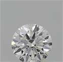 Natural Diamond 0.40 Carats, Round with Excellent Cut, G Color, VS2 Clarity and Certified by GIA