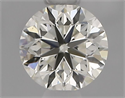 Natural Diamond 0.51 Carats, Round with Very Good Cut, K Color, VS1 Clarity and Certified by IGI