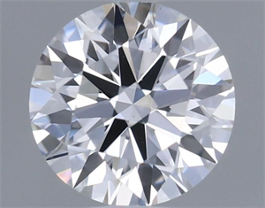 Picture of Natural Diamond 0.40 Carats, Round with Excellent Cut, D Color, VS2 Clarity and Certified by GIA