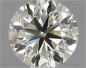 Natural Diamond 0.40 Carats, Round with Very Good Cut, K Color, VVS1 Clarity and Certified by IGI