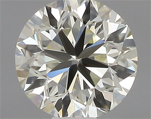 Picture of Natural Diamond 0.40 Carats, Round with Very Good Cut, K Color, VVS1 Clarity and Certified by IGI