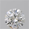 Natural Diamond 2.01 Carats, Round with Excellent Cut, H Color, VS1 Clarity and Certified by GIA