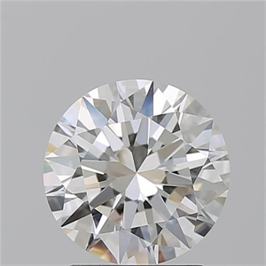 Picture of Natural Diamond 2.01 Carats, Round with Excellent Cut, H Color, VS1 Clarity and Certified by GIA