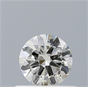 Natural Diamond 0.40 Carats, Round with Excellent Cut, I Color, VVS1 Clarity and Certified by IGI