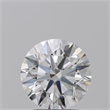 Natural Diamond 2.17 Carats, Round with Excellent Cut, D Color, VVS2 Clarity and Certified by GIA