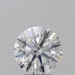 Picture of Natural Diamond 2.17 Carats, Round with Excellent Cut, D Color, VVS2 Clarity and Certified by GIA