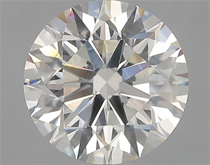 Picture of Natural Diamond 2.52 Carats, Round with Excellent Cut, I Color, VS1 Clarity and Certified by GIA