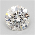 Natural Diamond 0.40 Carats, Round with Excellent Cut, H Color, VVS1 Clarity and Certified by GIA