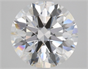 Natural Diamond 3.07 Carats, Round with Excellent Cut, D Color, VS1 Clarity and Certified by GIA