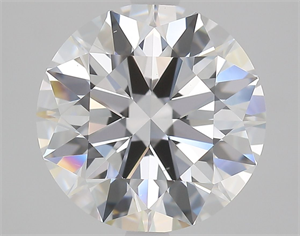 Picture of Natural Diamond 3.07 Carats, Round with Excellent Cut, D Color, VS1 Clarity and Certified by GIA