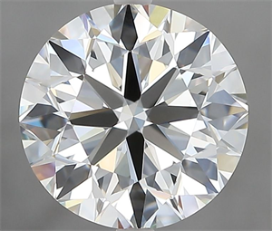 Picture of Natural Diamond 3.01 Carats, Round with Excellent Cut, H Color, VVS1 Clarity and Certified by IGI