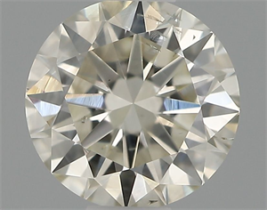 Picture of Natural Diamond 0.42 Carats, Round with Very Good Cut, K Color, SI2 Clarity and Certified by IGI